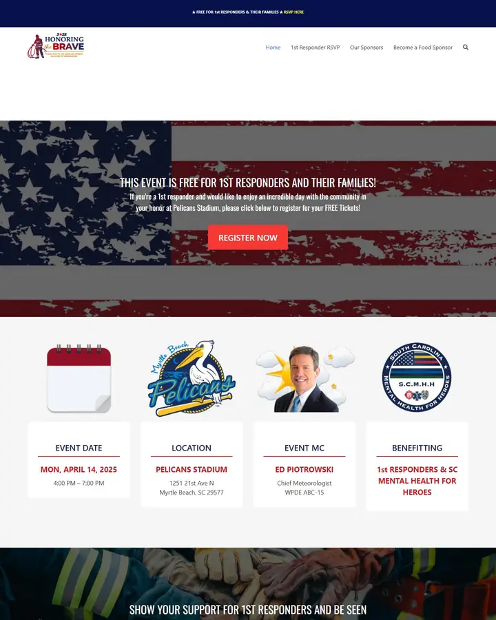 Carolina Forest Strong - Honoring the Brave website
