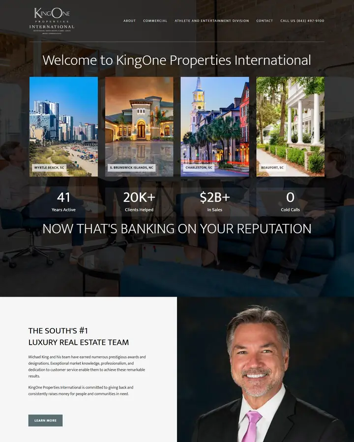 KingOne Properties International website