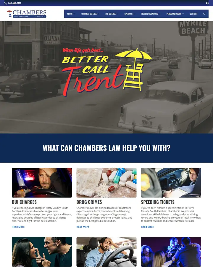 Chambers Law website