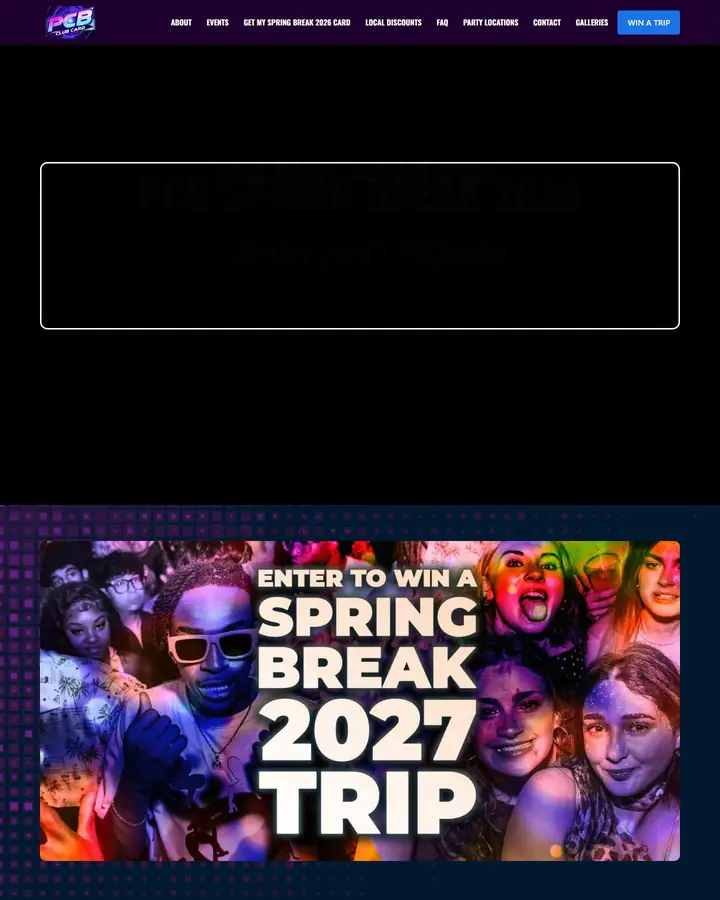 PCB Club Card website